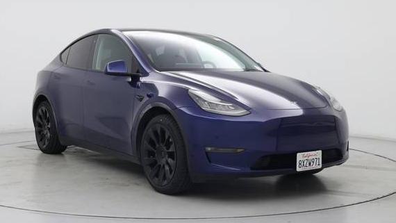 TESLA MODEL Y 2021 5YJYGDEE6MF216940 image